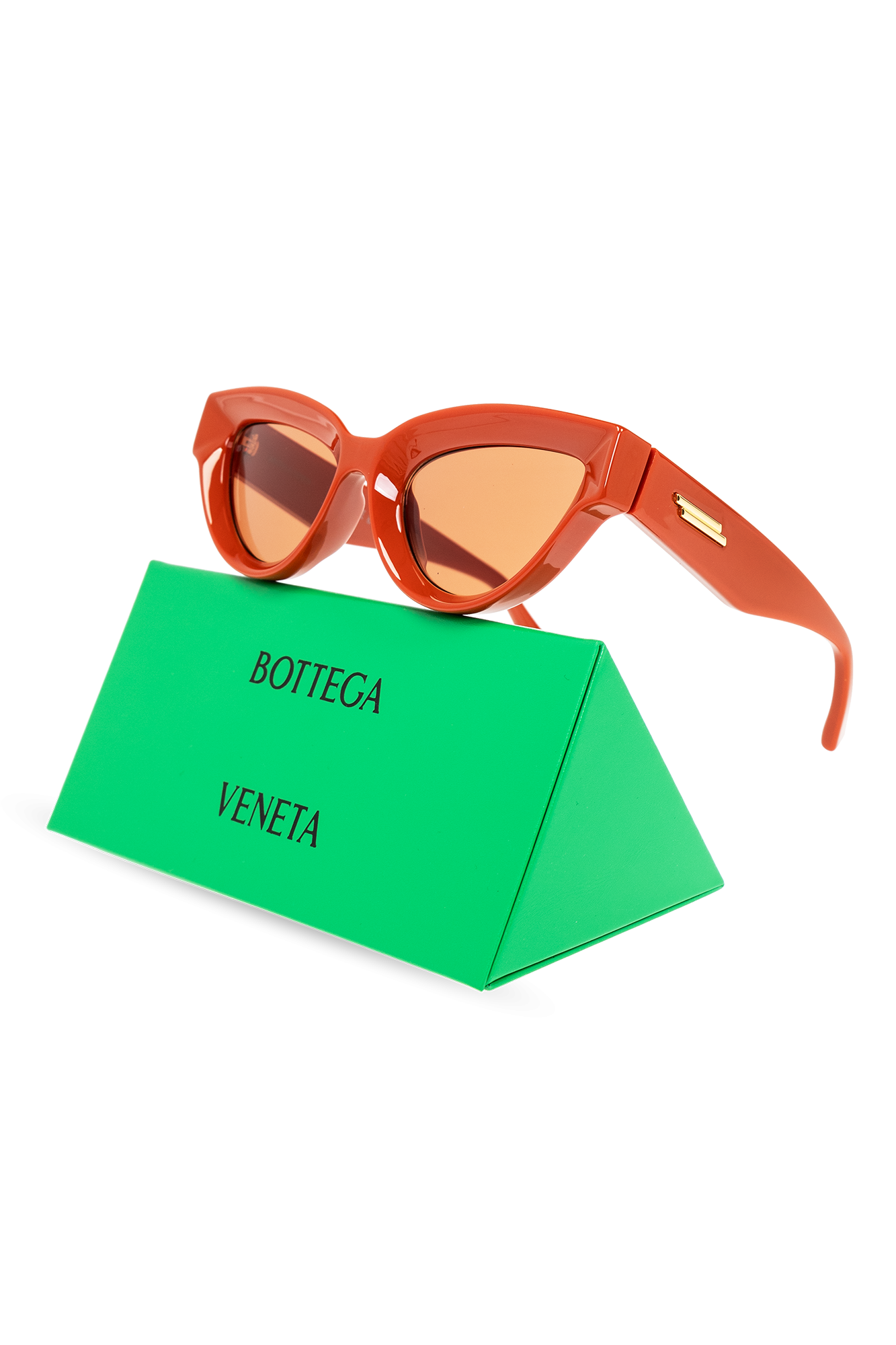小物 BOTTEGA VENETA Unisex Orange Sunglasses Orange Sunglasses Bottega Veneta - Vitkac Canada